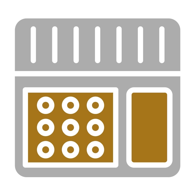 Diseño vectorial Marcador automático Estilo del icono