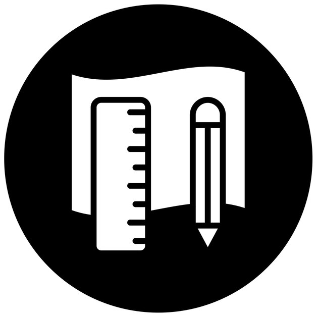 Diseño vectorial Materiales de bricolaje Estilo de icono