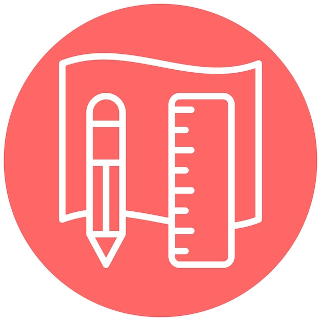 Diseño vectorial Materiales de bricolaje Estilo de icono