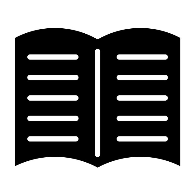 Diseño vectorial Materiales de estudio Estilo de icono