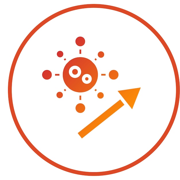 Diseño vectorial de medidas pandémicas Estilo de icono