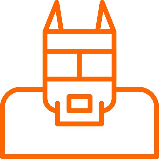 Diseño vectorial de medios de Maven Estilo de icono