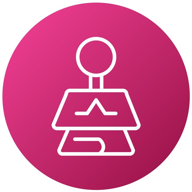 Diseño vectorial Meditación Entrenamiento Estilo de icono