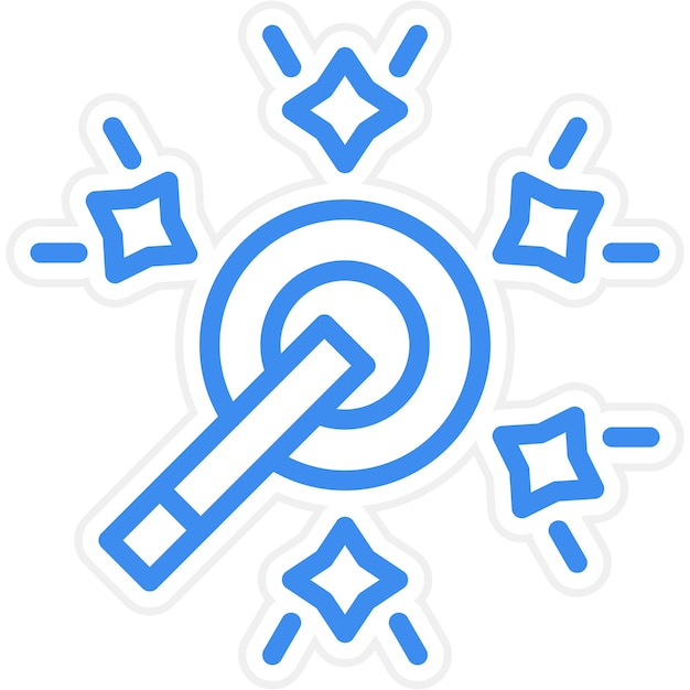 Diseño vectorial mejora automáticamente el estilo del icono