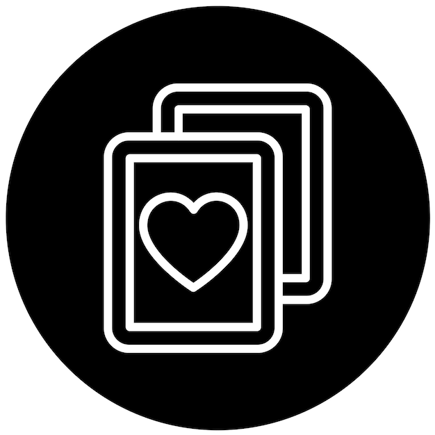 Diseño vectorial Memorias queridas Estilo de icono