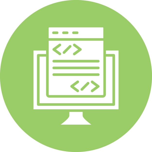 Diseño vectorial Meta descripción Estilo del icono