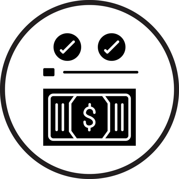 Diseño vectorial Método de pago Estilo del icono