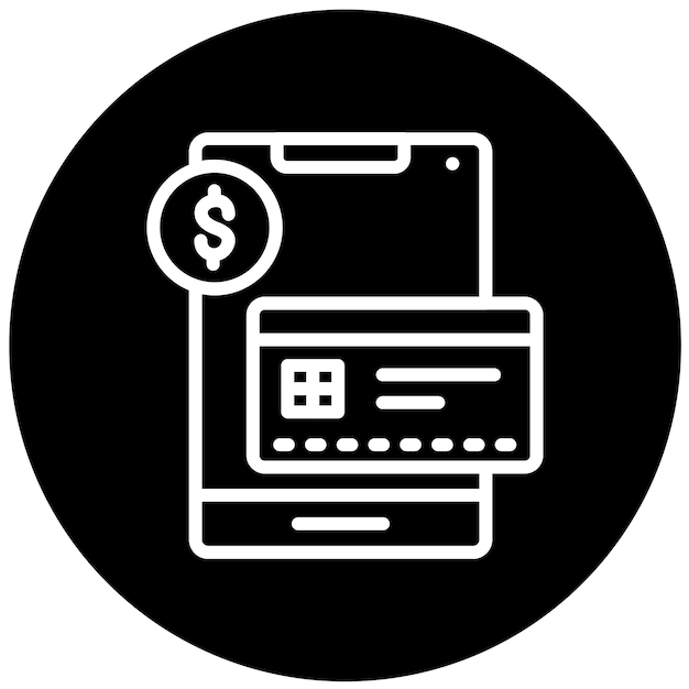 Diseño vectorial Método de pago Estilo del icono