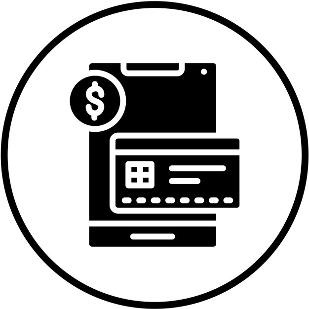 Diseño vectorial Método de pago Estilo del icono