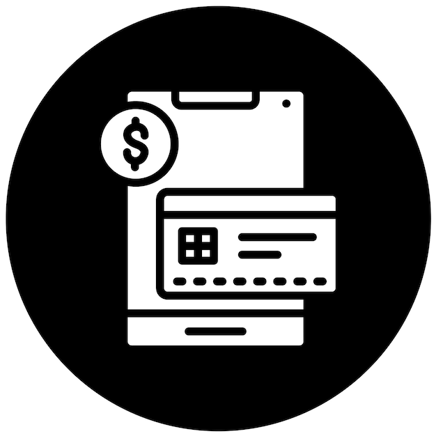 Diseño vectorial Método de pago Estilo del icono