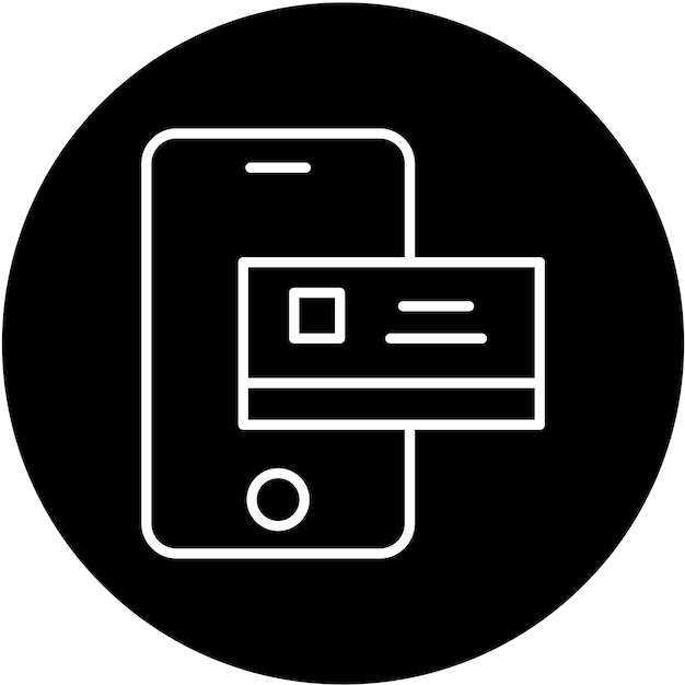 Diseño vectorial Método de pago Estilo del icono