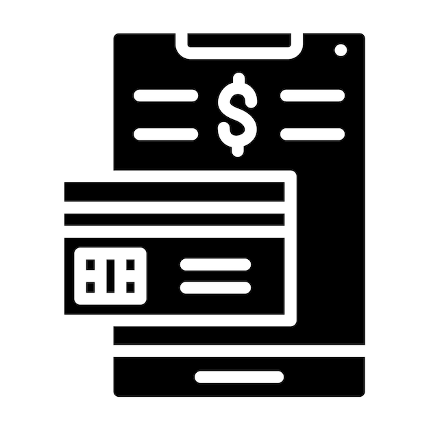 Diseño vectorial Métodos de pago Estilo del icono
