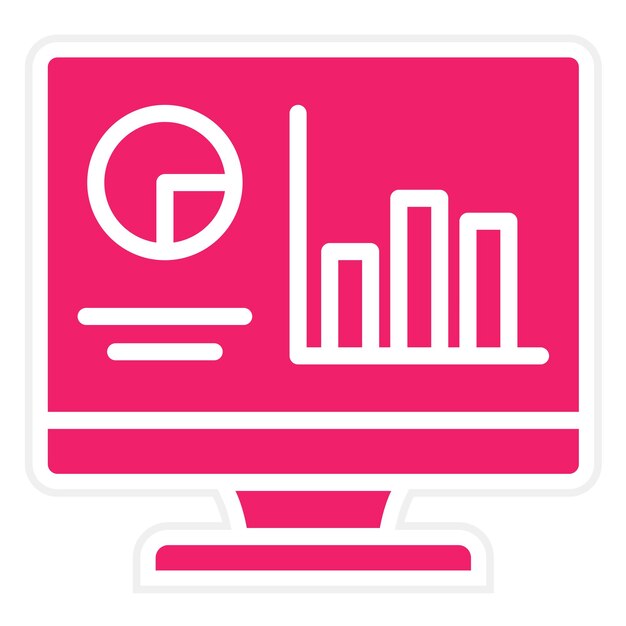 Diseño vectorial de métricas de bienestar Estilo del icono
