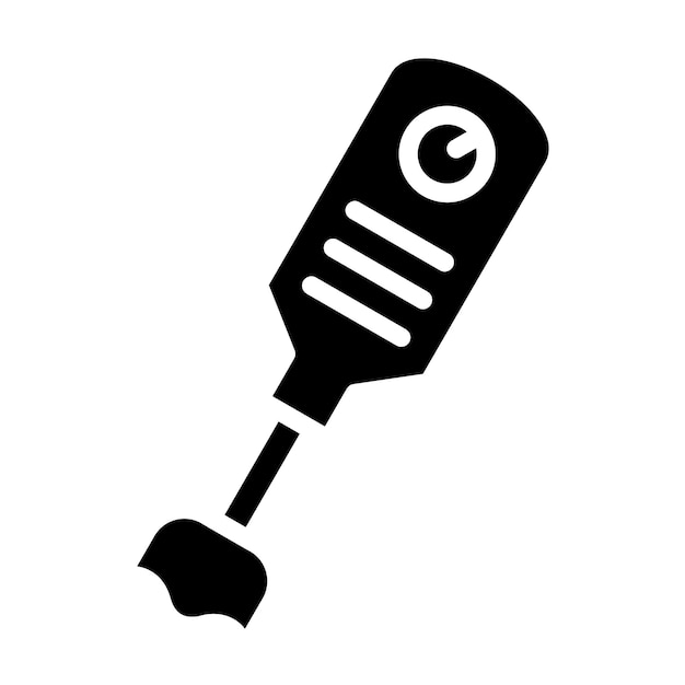 Diseño vectorial mezclador de inmersión Estilo de icono