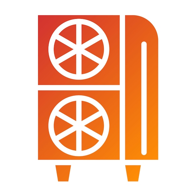 Diseño vectorial Mini ITX Estilo del icono de la caja