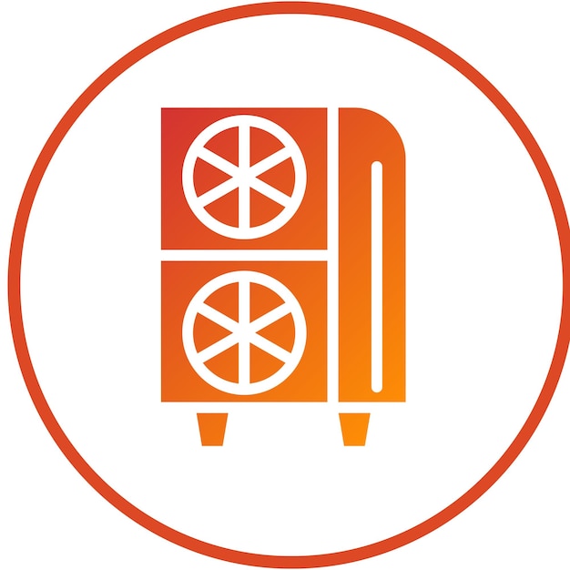 Diseño vectorial Mini ITX Estilo del icono de la caja