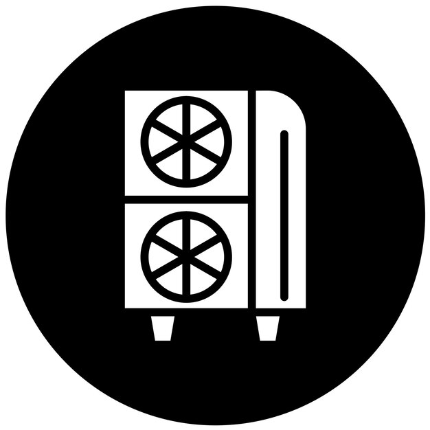 Diseño vectorial Mini ITX Estilo del icono de la caja