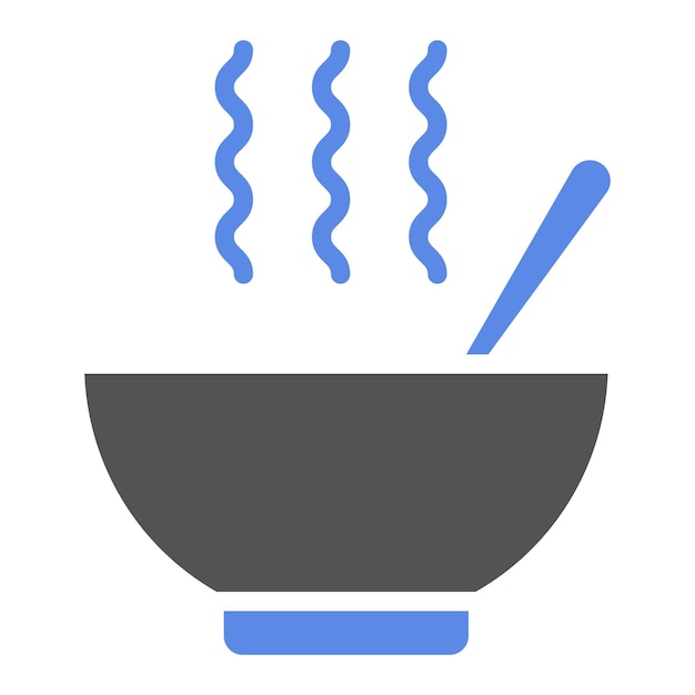 Diseño vectorial Miso Estilo de icono de mezcla