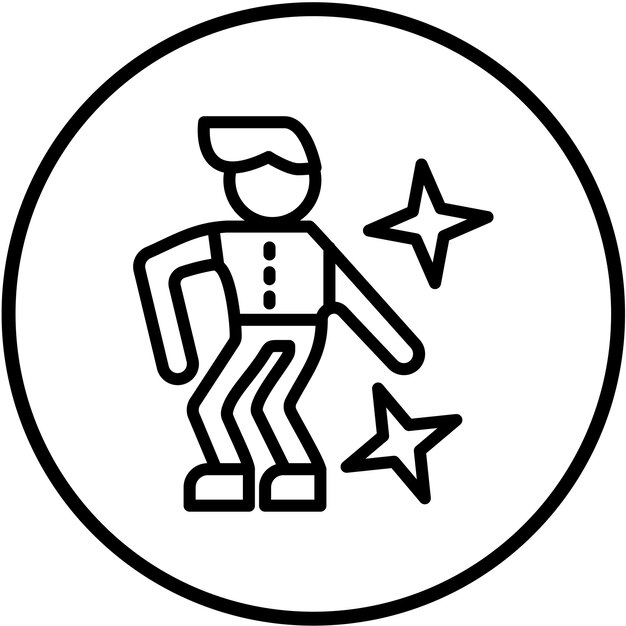 Diseño vectorial Modelo de moda Estilo de icono