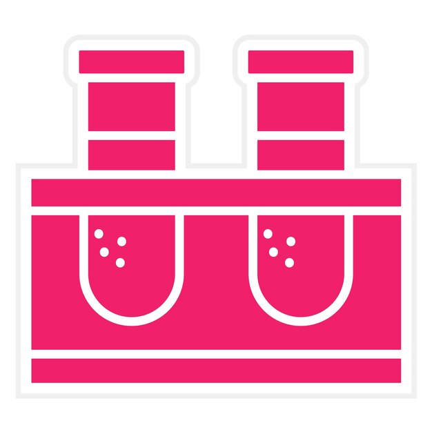 Diseño vectorial de muestras de sangre Estilo del icono