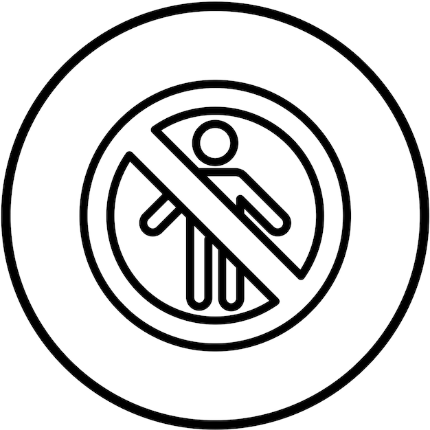 Diseño vectorial No introduzca el estilo del icono