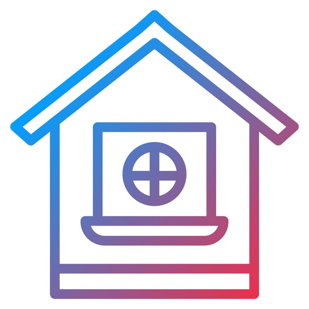 Diseño vectorial Nuevo estilo de icono normal