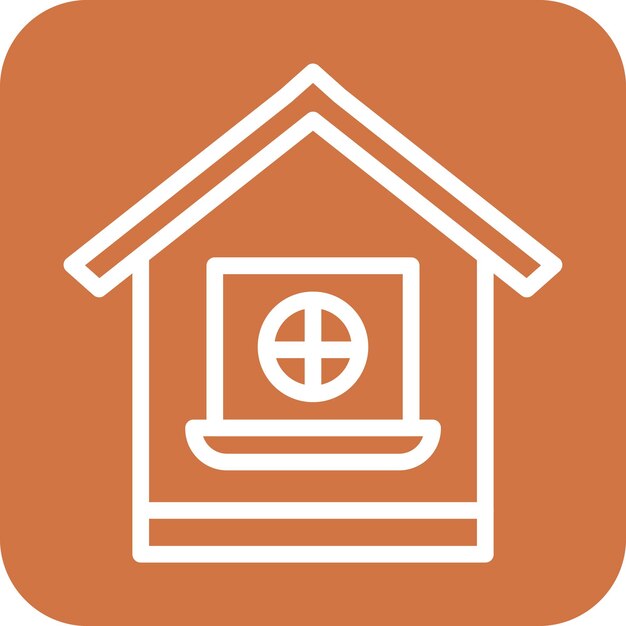 Diseño vectorial Nuevo estilo de icono normal
