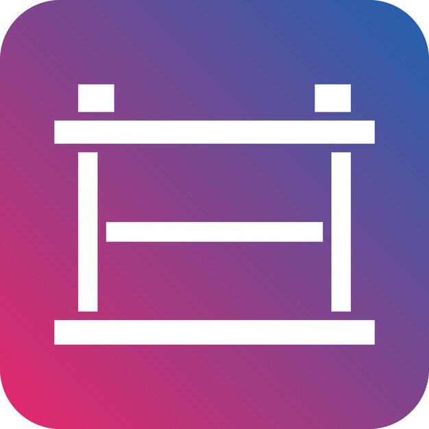 Diseño vectorial de obstáculos Estilo del icono de la carrera