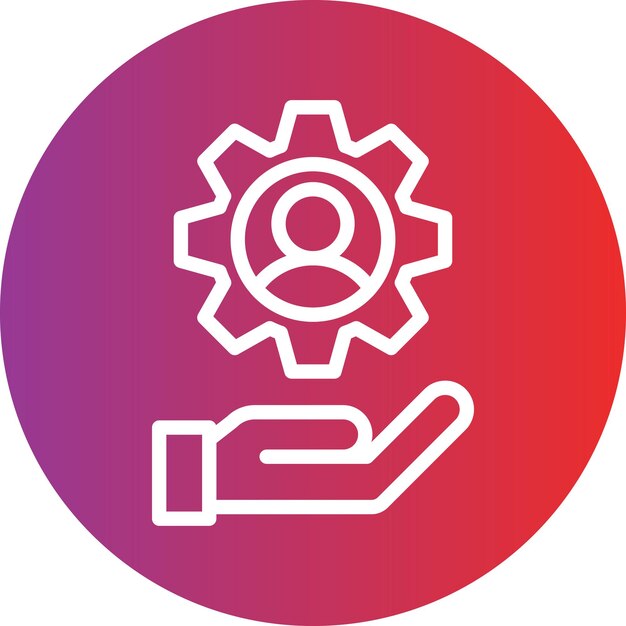Diseño vectorial de ofertas personalizadas Estilo de icono