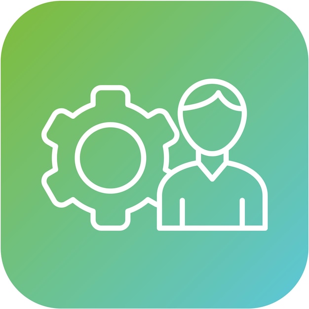 Diseño vectorial de ofertas personalizadas Estilo de icono