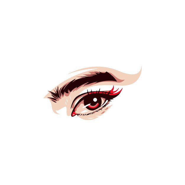 diseño vectorial de ojos