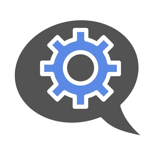 Diseño vectorial Opciones de autoservicio Estilo del icono