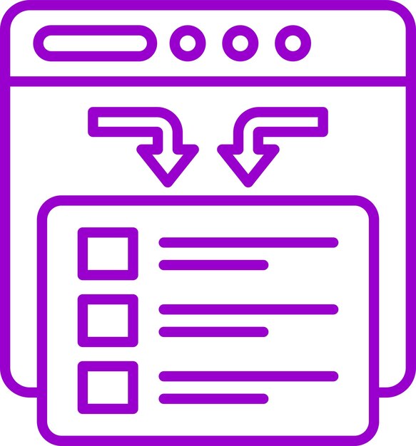 Diseño vectorial Opciones limitadas Estilo del icono