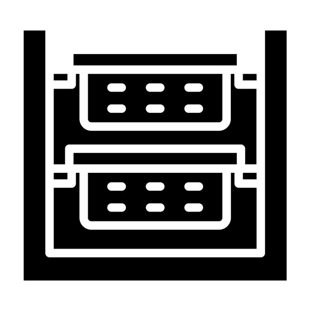 Diseño vectorial ordenador de ropa Estilo de icono