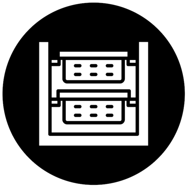 Diseño vectorial ordenador de ropa Estilo de icono