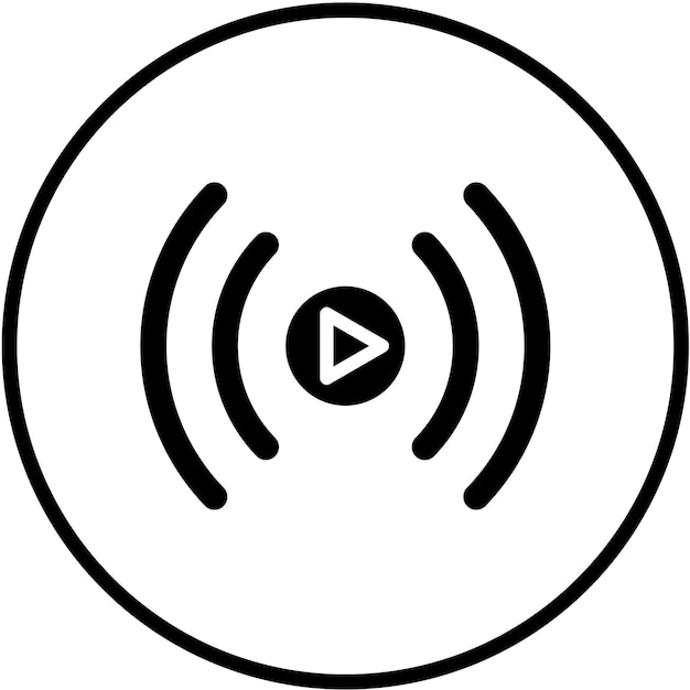 Diseño vectorial OVP Estilo del icono