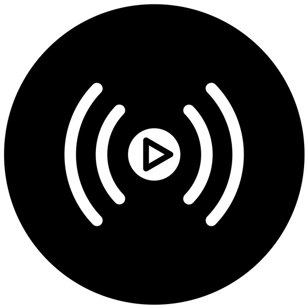 Diseño vectorial OVP Estilo del icono