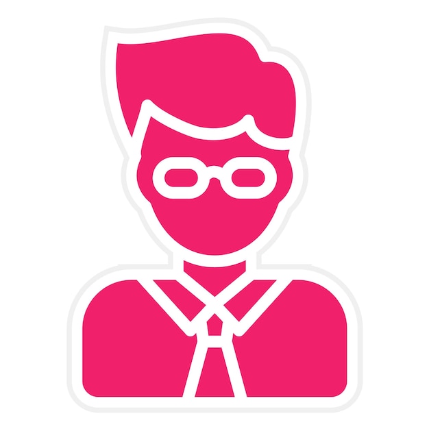 Diseño vectorial Padre Estilo del icono