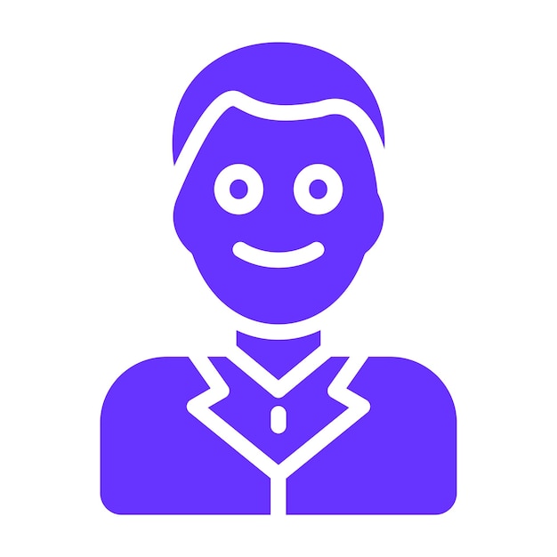 Diseño vectorial Padre Estilo del icono