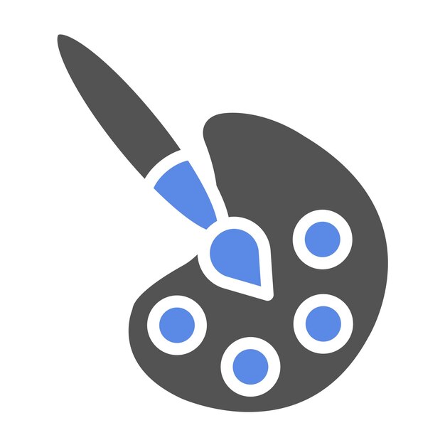 Diseño vectorial Paleta de arte Estilo de icono