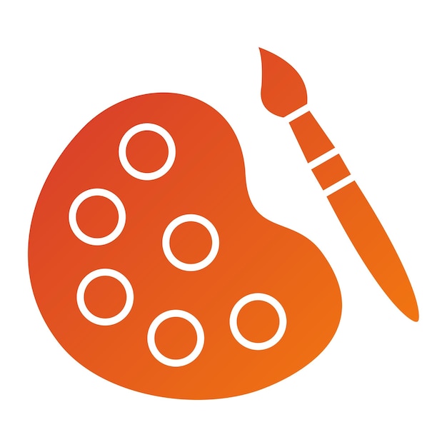 Diseño vectorial Paleta de colores Estilo de icono