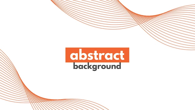 Diseño vectorial de papel de pared de fondo abstracto simple con onda suave minimalista para la presentación
