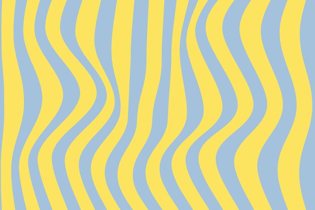 un diseño vectorial de papel tapiz sin costuras de textura de patrón azul y un patrón abstracto amarillo de las ondas