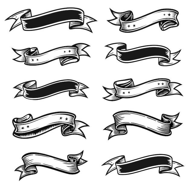 Diseño vectorial de paquetes de cinta vintage
