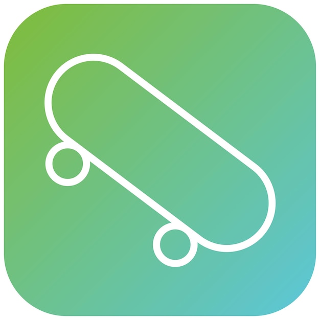 Diseño vectorial de patinetas Estilo de icono