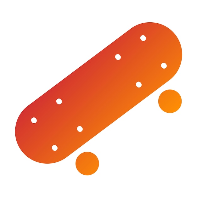 Diseño vectorial de patinetas Estilo de icono