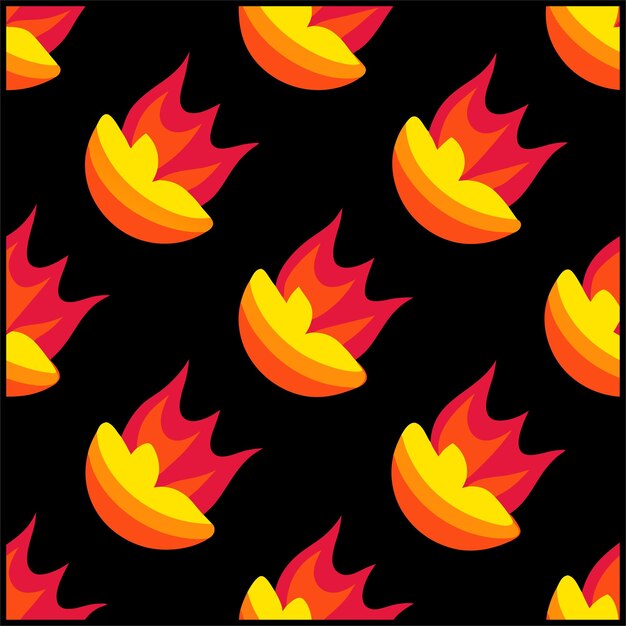 Diseño vectorial de patrón sin costuras irregular dibujado a mano