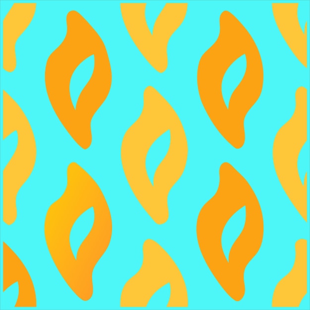 Diseño vectorial de patrón sin costuras irregular dibujado a mano