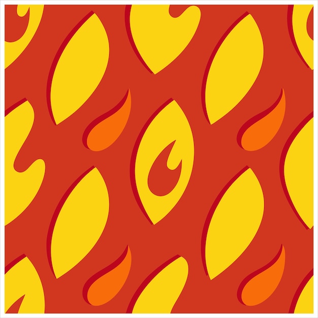 Diseño vectorial de patrón sin costuras irregular dibujado a mano