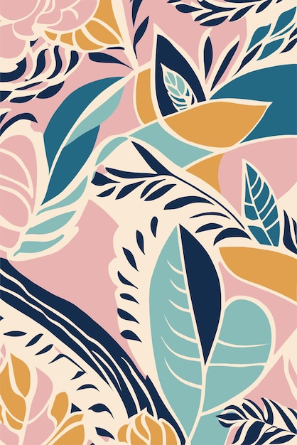 Diseño vectorial de patrones coloridos para textiles
